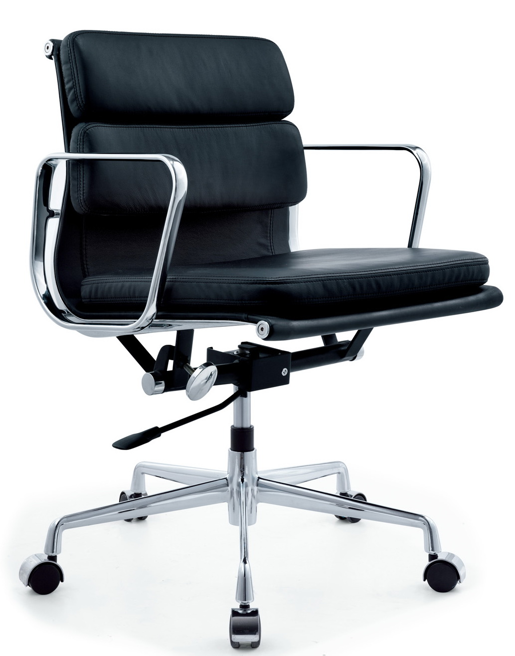 Modern fashion Comfortable sedentary home computer chair Desk Swivel chair Designer leather soft bag Backrest Seat lift