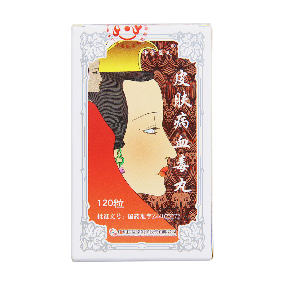 净雪益夫 皮肤病血毒丸 0.18g*120粒/盒