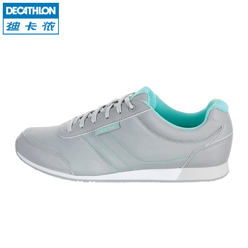 迪卡侬 新款 女士运动鞋板鞋休闲鞋轻便舒适旅行鞋 NEWFEEL