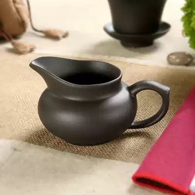 Kung Fu tea set purple sand road Cup old Zhu mud Tea Sea small tea divider leak Cup purple sand pot tea ceremony set accessories