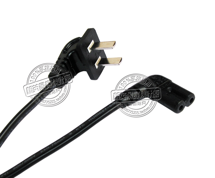 Samsung TCL TCL LG LCD TV connector line 8 - line 1 5 - m elbow two - hole octagon power cord