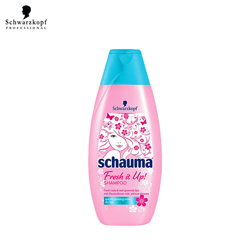 德国原装进口schwarzkopf/施华蔻女士西番莲牛奶洗发水400ml