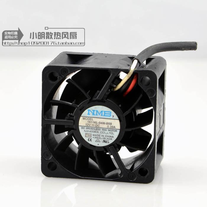 Original NMB 1611KL-04W-B59 4028 DC12V 0 39A server fan