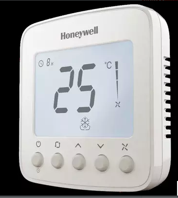 HONEYWELL Thermostat TF228 Central Air Conditioning LCD Thermostat Fan Coil Panel Switch Water Floor Heating