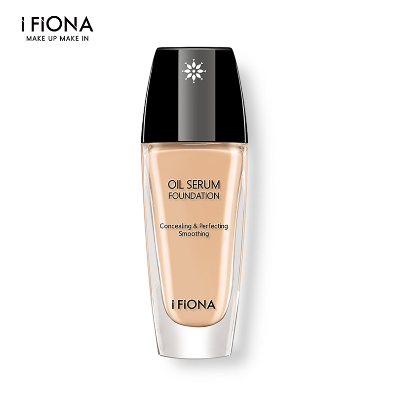 iFiona/菲奥娜焕颜精油粉底液裸妆保湿轻薄自然遮瑕