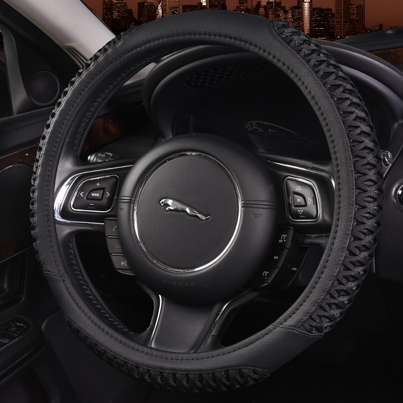 大众汽车方向盘套 高尔夫7新速腾凌渡朗逸甲壳虫polo浩纳冰丝把套