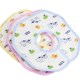 ຜ້າເຊັດນໍ້າລາຍເດັກນ້ອຍ bib octagonal pure cotton waterproof spit bag newborn baby saliva bib 360 degree rotation