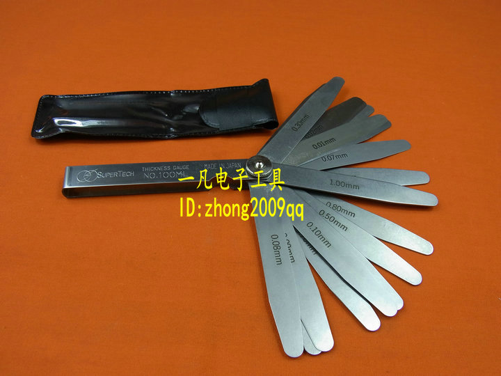 Japan SUPERTECH CARE CARENT SIGHT SUPERTECH SIGHT FILLE SELL 100MX 0 03-3 0mm 13 pieces