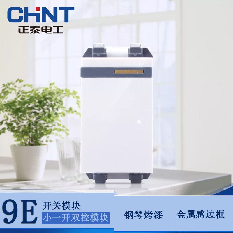 Zhengtai switch socket 120 type NEW9-E904 small one open double cut module
