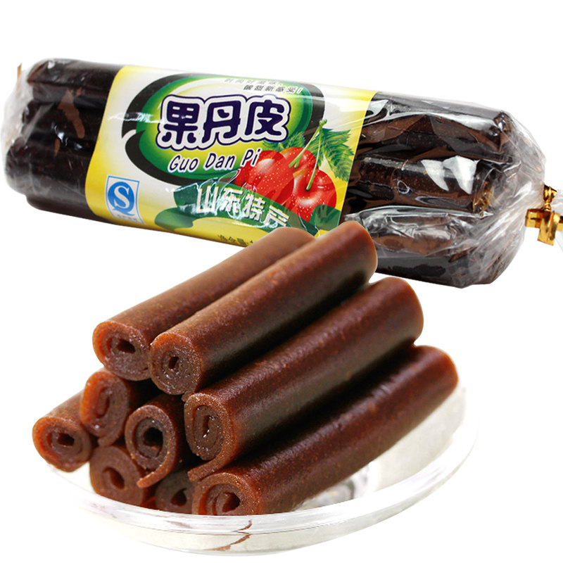【天猫超市】东阿人家果丹皮120克 山楂卷糕点 果脯 休闲零食