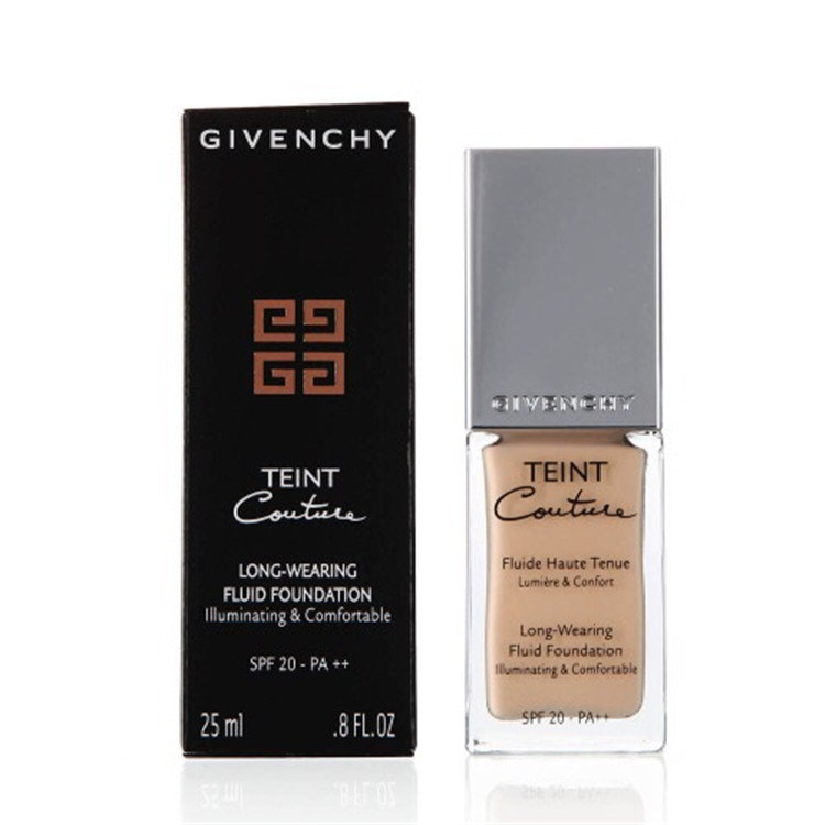 Givenchy/纪梵希高级定制光感美肌持久/水凝恒颜粉底液SPF20 25ml