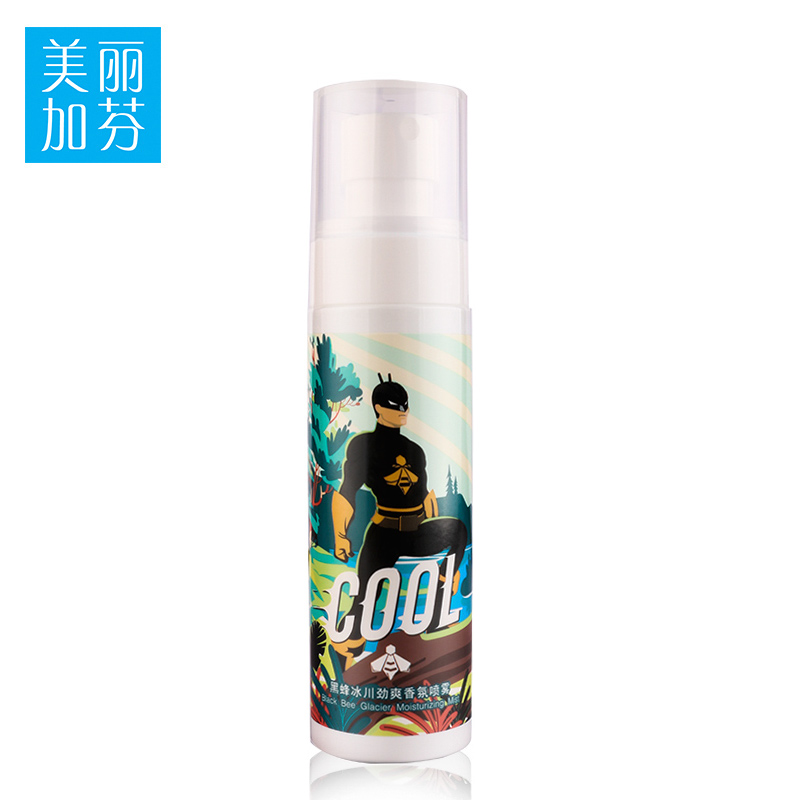 美丽加芬 黑蜂冰川劲爽香氛喷雾100ml补水保湿控油提亮肤色
