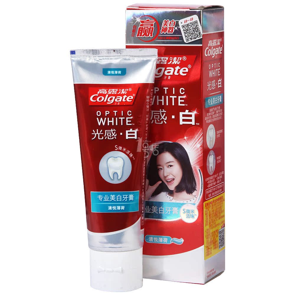 Colgate 高露洁 光感白专业美白牙膏 清悦薄荷 113g