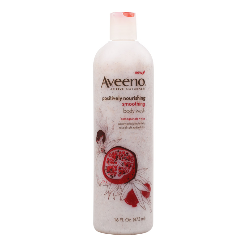 【直邮】加拿大AVEENO艾维诺沐浴露天然植物精华保湿无香料473ml