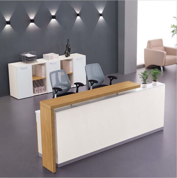Guangzhou Office Furniture Plate Front Desk Reception Desk Desk Company Front Desk Desk Desk Desk Reception Desk Cashier Desk-Taobao