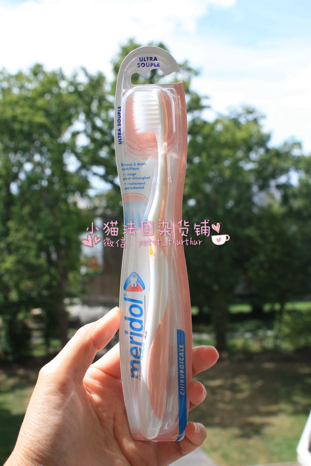 On the road France homegrown Meridol toothbrush ultra soft hair soft hair protection Gingival Pregnant Woman Recommendation