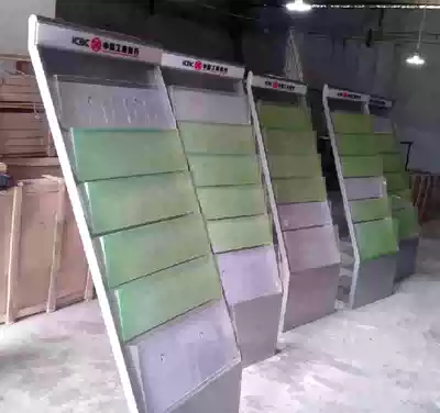 ICBC floor-standing single-sided folding frame data rack ICBC display propaganda frame ICBC single-sided folding