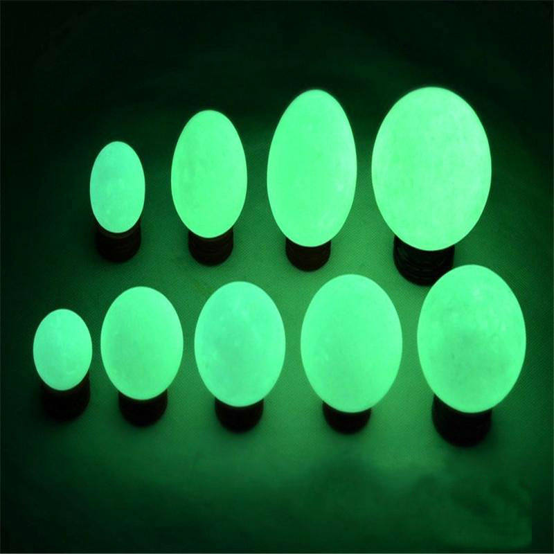 Light fluorite night pearl craft gift decoration lucky help luck white glacial stone luminous ball ornaments send base wholesale
