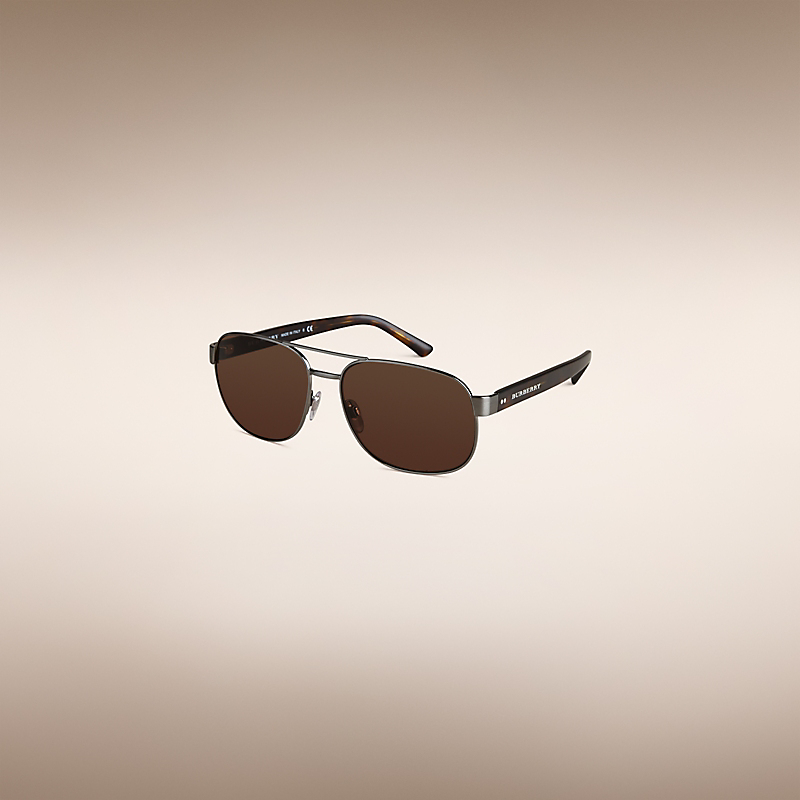 Burberry博柏利 方框飞行员太阳眼镜 39881401