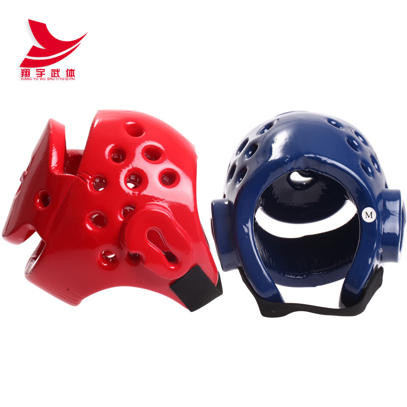 Head protectors Children Adult Taekwondo Boxing Sanda Muay Thai Helmet Thickening Training Hood Fighting