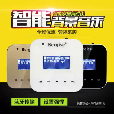 Bergise 86 type background music controller Intelligent system host USB power amplifier Bluetooth audio