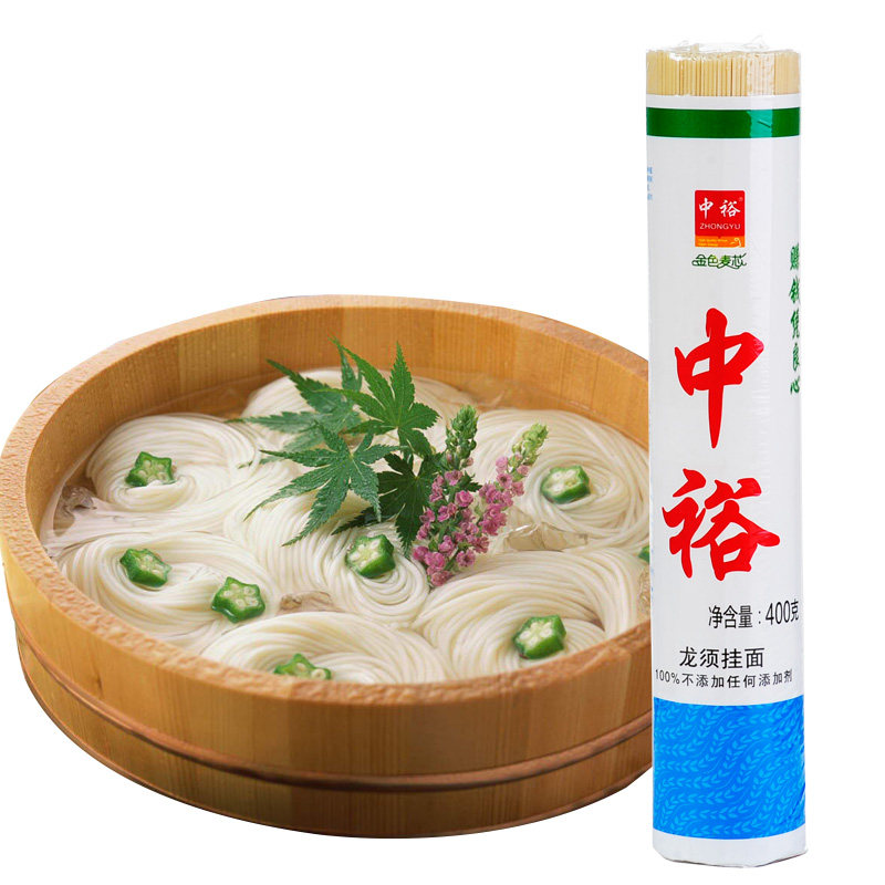 【天猫超市】中裕龙须挂面400g 细面条 不含添加剂劲道爽滑