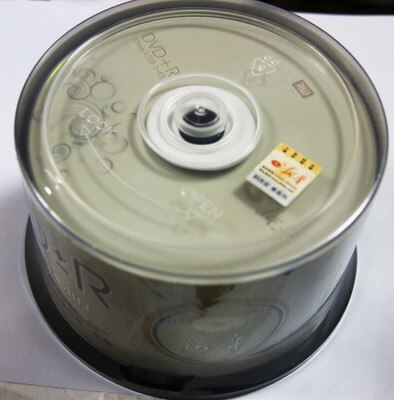 Xinhua DVD Blank Burning CD 16X4 7GDVD50 sheet Barrel Loading Data DVD Format Photo File Recording