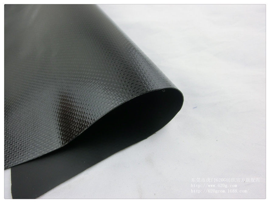 PVC夹网布500D 黑色PVC网布供应 进口PVC手工布料 DIY手工用PVC布 PVC夹网布材质