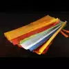 Lotus Master Lotus Sheng Taishi Prayer Sutra mantra Five-color sutra flag War flag Wind Horse flag 5 meters 20 wind horse flags 1 small tie