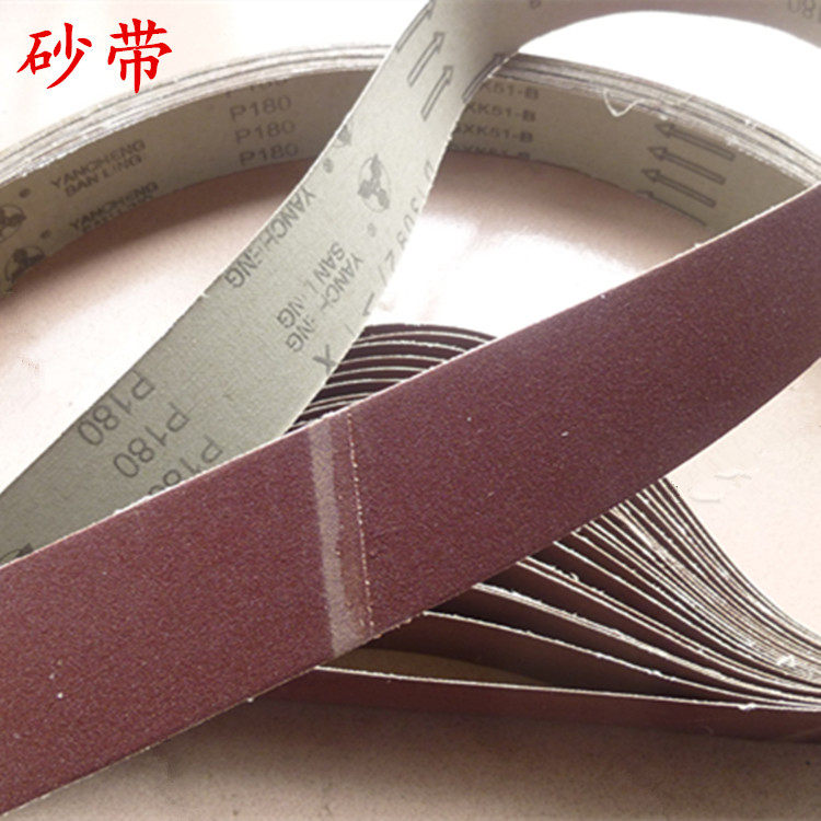 Factory direct Mitsubishi abrasive belt GXK51-B 1200x50mm strong abrasive belt polishing