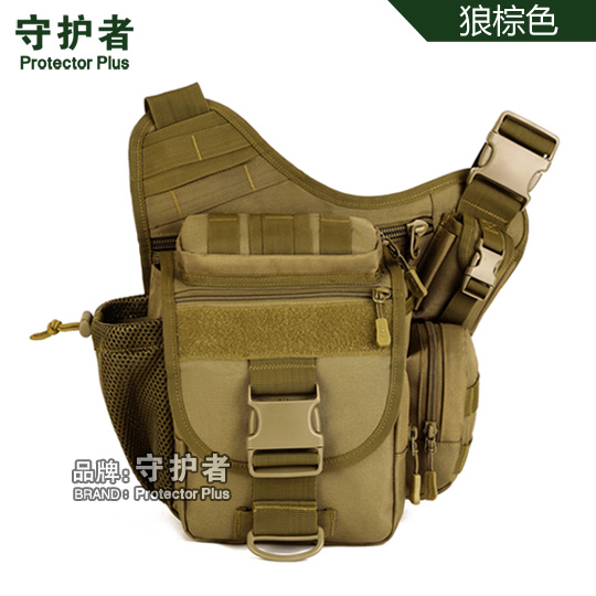 Outdoor saddle bag bag one shoulder oblique cross men's bag SLR camera photography bag Military fan tactical multi-functional outdoor slingshot bag