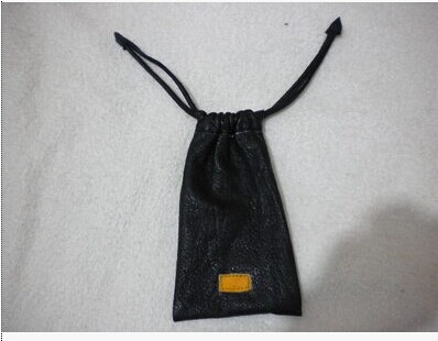 Pure leather pipe bag Tobacco bag mobile phone case Fashion storage bag Leather glasses bag Pure leather mobile phone bag