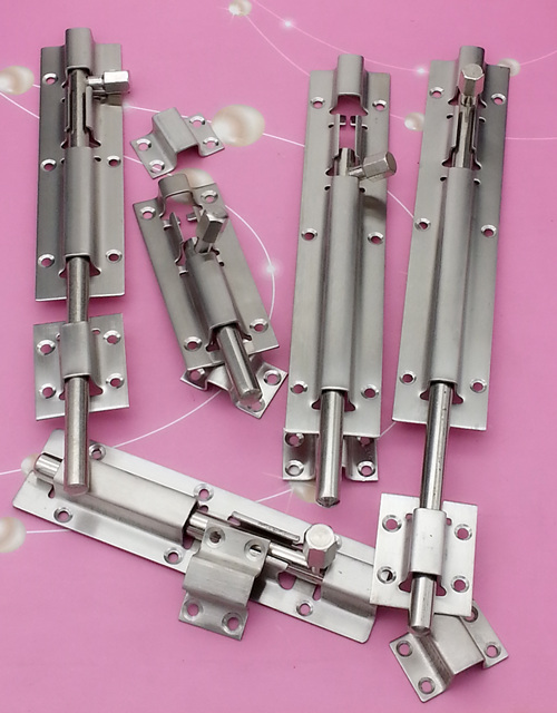 Stainless steel 4 inch dark stainless steel pin door pin door bolt door plug door lock door lock door with five gold accessories