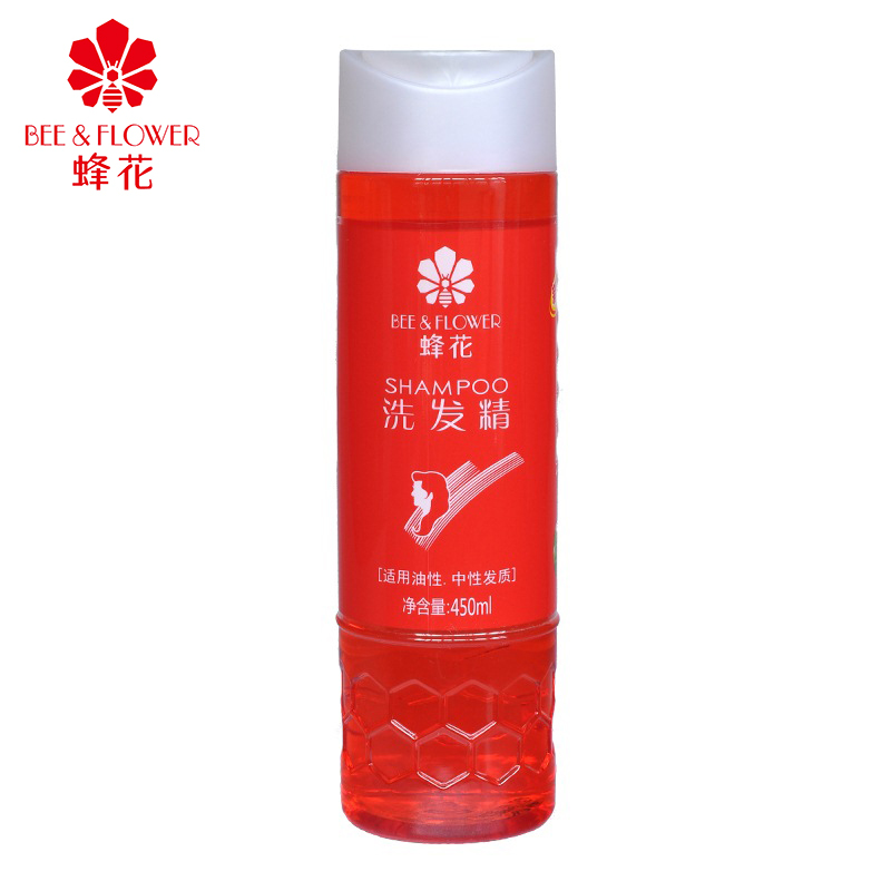 上海蜂花洗发精450ml 蜂花洗发水洗发露 红瓶 去屑止痒不含硅