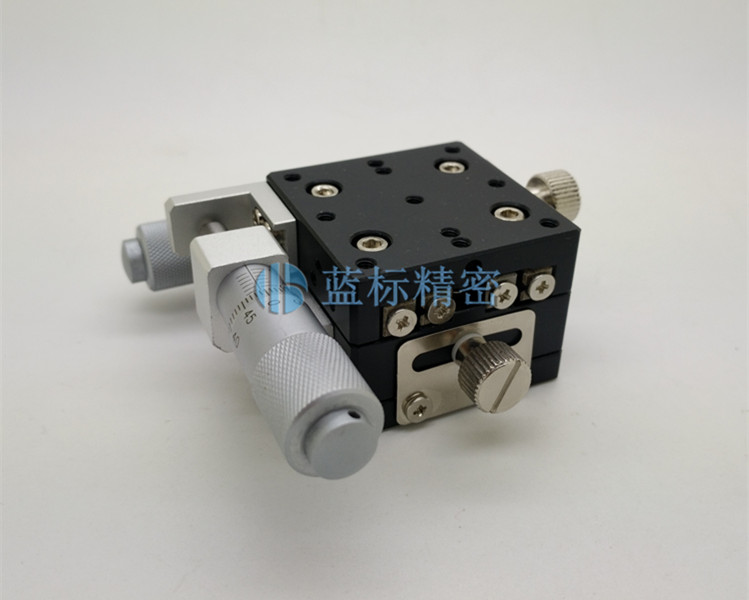 XY axis 40*40-L Precision displacement platform LY40-LM fine tuning platform Manual slide