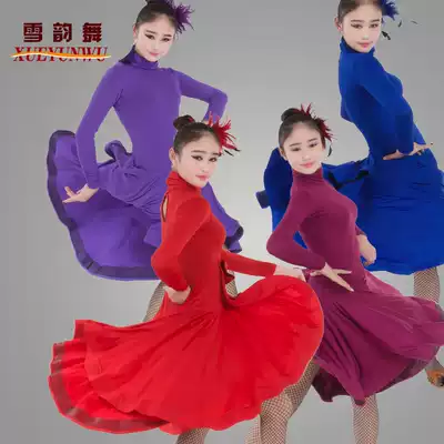 New Latin dance clothes practice square dance just Latin dress national standard dance social dance competition dress 007