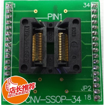 SSOP-34p CNV-SSOP-34 ENPLAS Japanese original installed simulation burner connector test seat