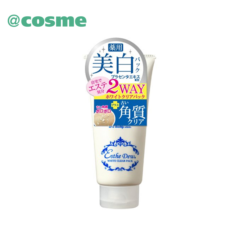 日本直邮 Esthe Dew 白皙面膜 135g 温和去角质