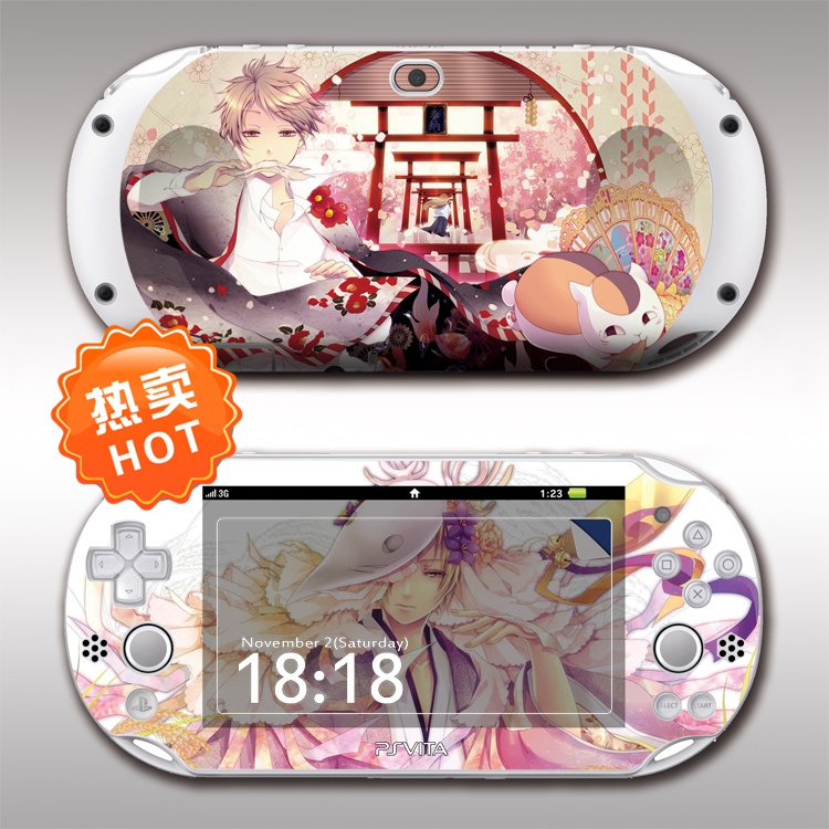 PSV2000 Pain Machine Sticker PSV Sticker Body Film PSVITA Pain Sticker Natsume Friends Book Color Sticker