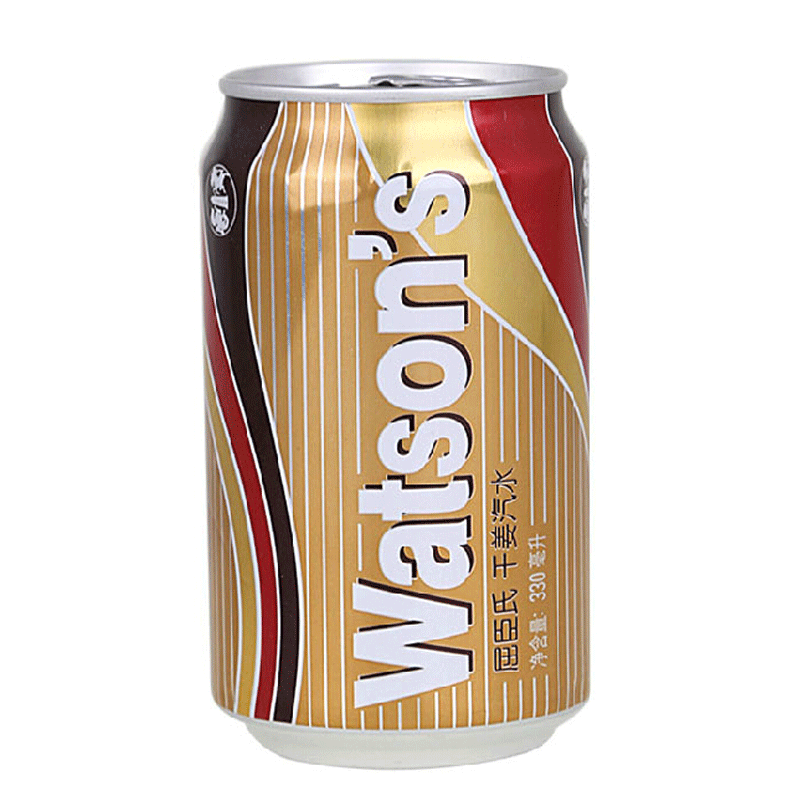 【天猫超市】屈臣氏干姜汽水330ml/罐 碳酸饮料苏打水鸡尾酒调酒