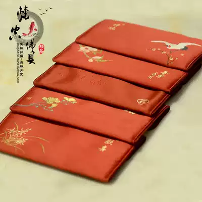 Chinese fabric red bag big high-end profit seal personality creative birthday New Year wedding big red bag happy word