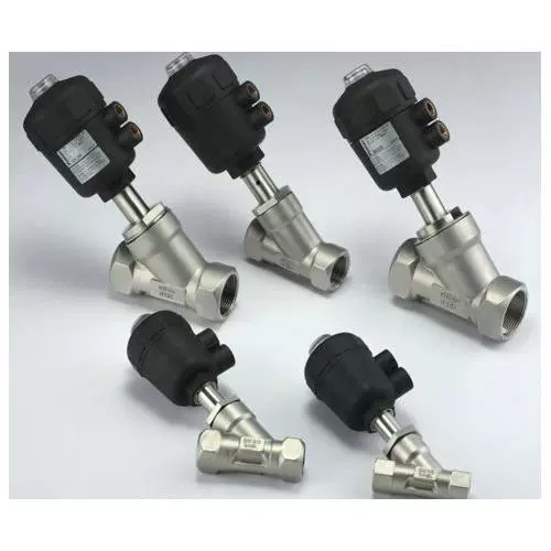 Клапан углового клапана цилиндра для подачи