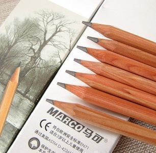 MARCO Marco 7001 Log Pole Drawing Pencil Marco Pencil HB-9B Pencil