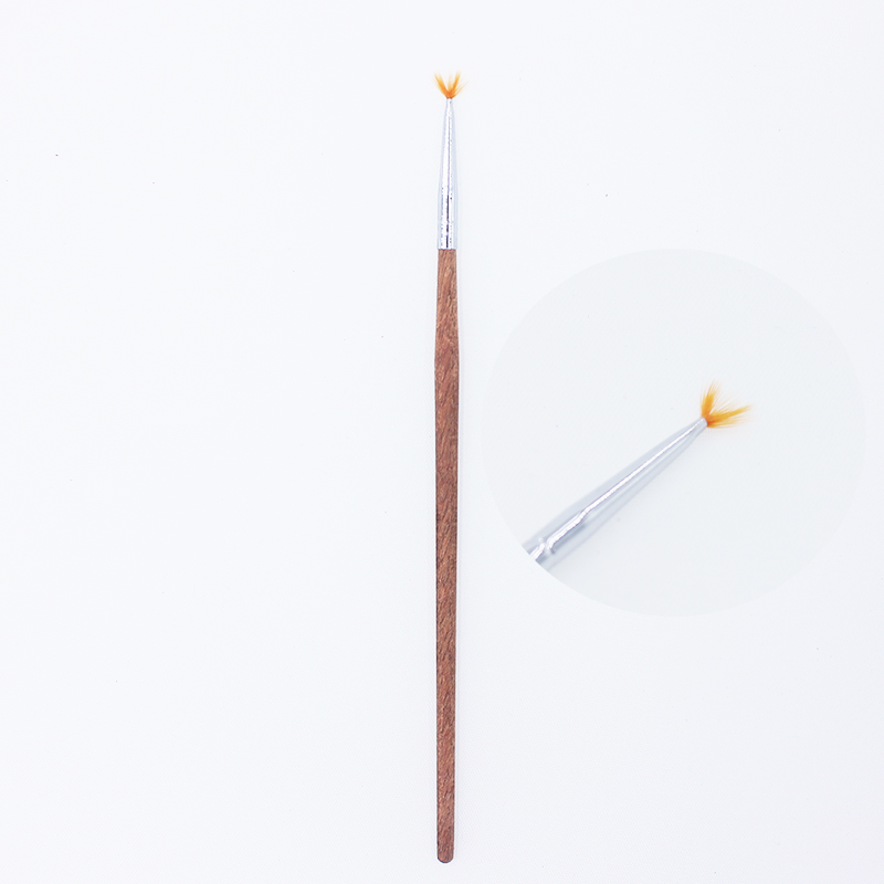 美甲工具笔闪粉彩绘渐变笔画花拉线毛衣甲笔扇形笔毛晕染笔