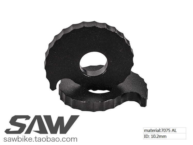 SAWBIKE hypartbox 7075 Ultra Hard Sew Snail Tablets 10mm Snail Tablets