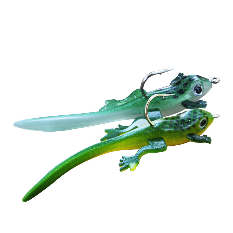 Diaoxin-anti-hanging bottom frog Thunder Frog black fish special kill bait Luya Bait bait fishing tackle Fishing tackle Fishing supplies