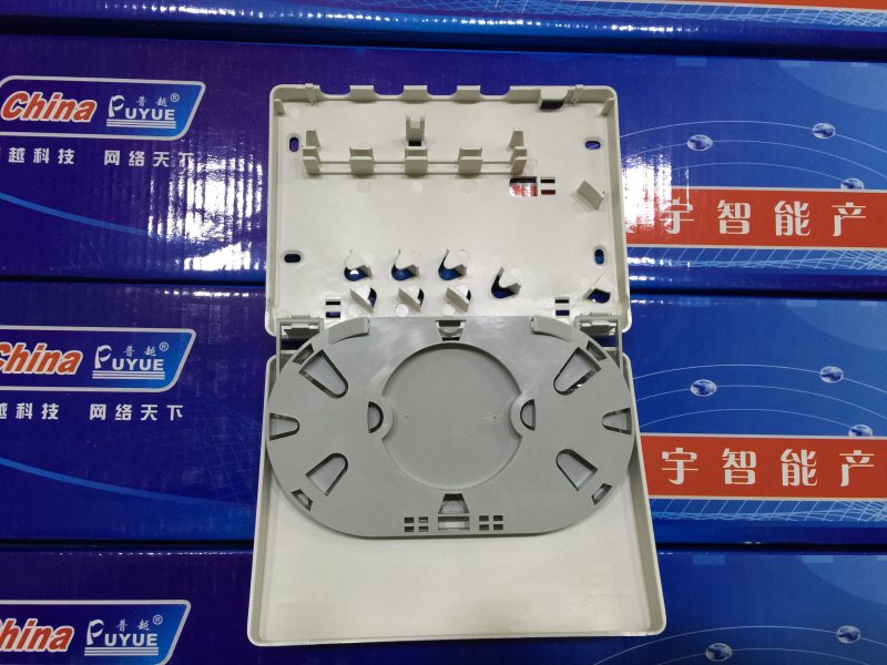 FTTH 4-port fiber optic box distribution box 4-core FTTH box fiber-to-the-home distribution frame distribution box