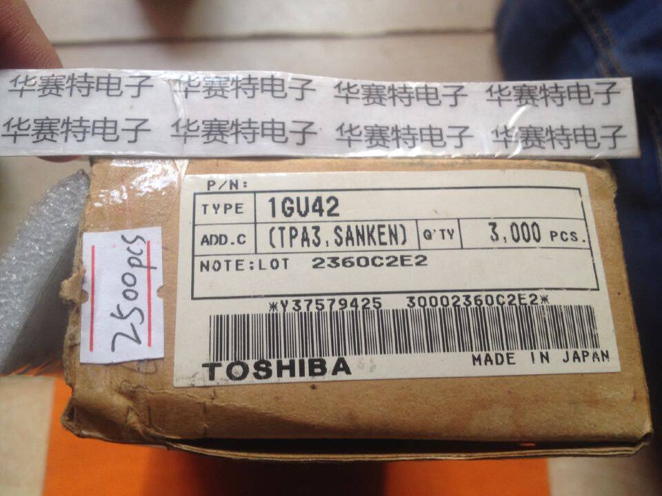 Brand new imported original dress 1GU42 (TPA3SANKEN) 1GU42 TOSHIBA Toshiba R-1