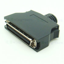 Yunteng MC50M-K-AL SCSI plug HPCN50 male plastic shell 50-pin male soldering wire connector