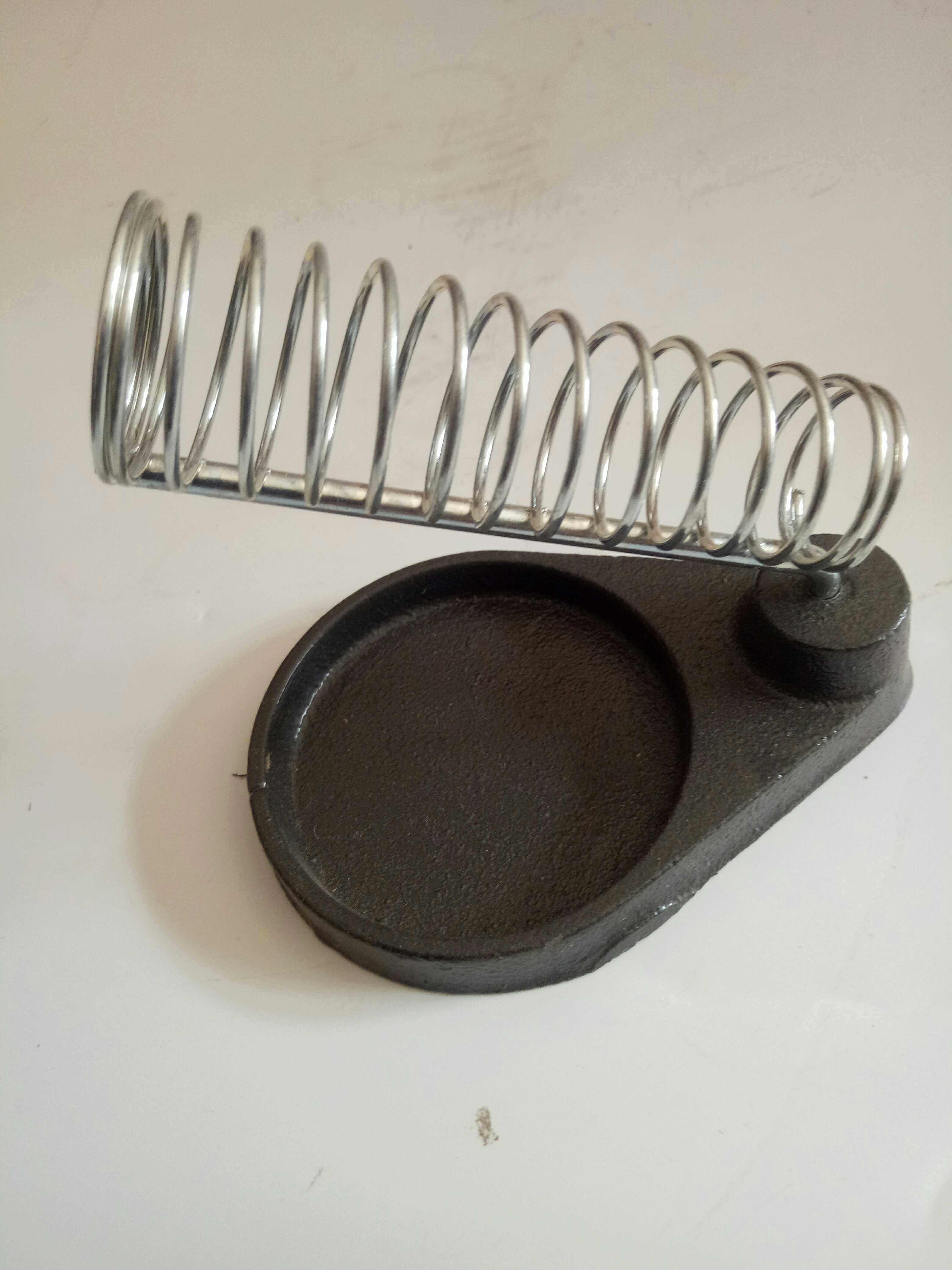 Electric soldering iron shelf All-metal cast iron Multi-functional bracket Soldering Iron Holder sponge welding pen insert holder welding holder direct selling